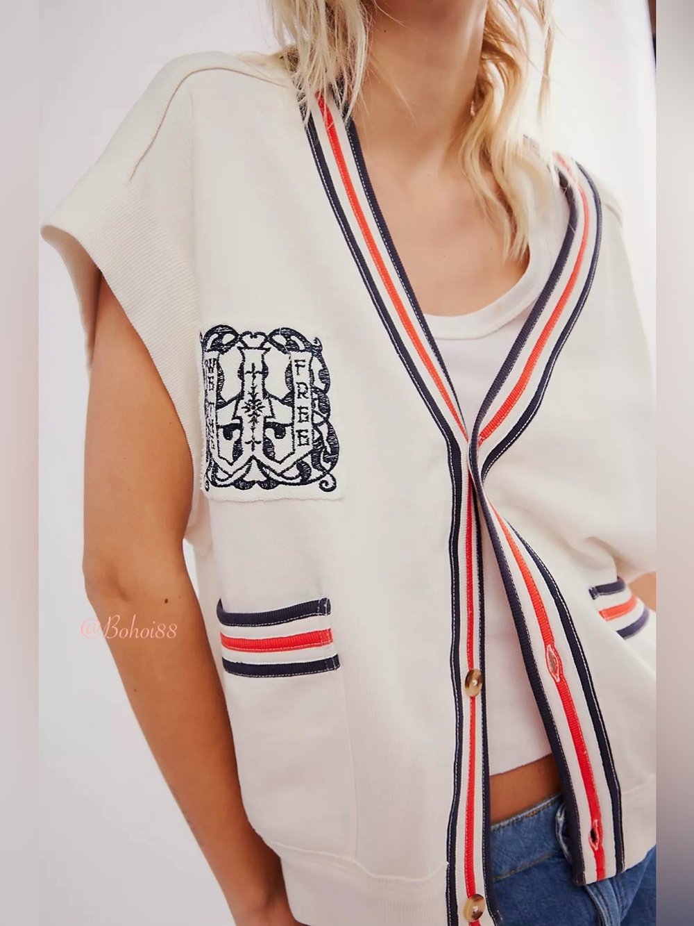 NEW Free People We The Free Ivy Vest